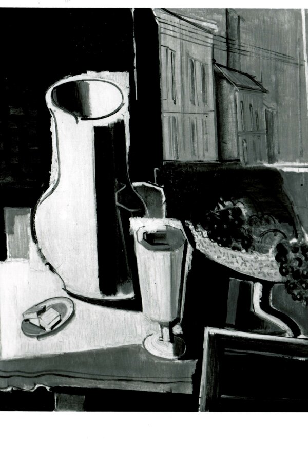 Karel Jílek, Zátiší se džbánem, 1938, olej, lepenka; foto: Alena Urbánková